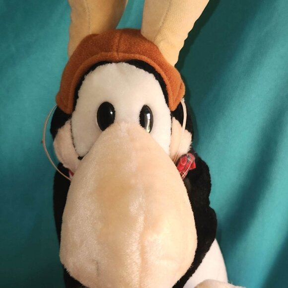 Opus Bloom County Christmas Reindeer Antlers Plush - Picture 1 of 2